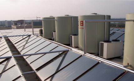 太陽(yáng)能熱泵聯(lián)合熱水工程-空氣能熱泵熱水器-制冷大市場(chǎng)