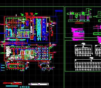 某廠房?jī)艋醒肟照{(diào)設(shè)計(jì)圖免費(fèi)下載 暖通圖紙